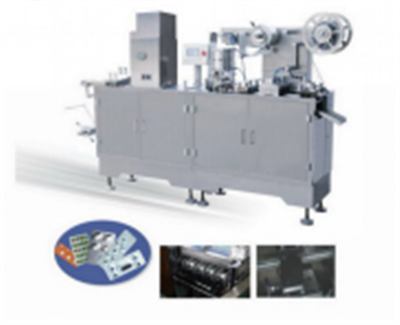 Flat-plate aluminum-plastic blister packaging machine